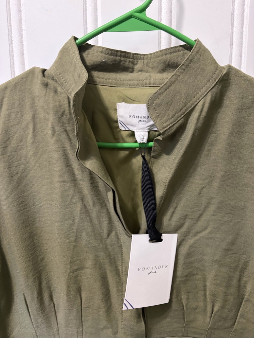 NWT Tuckernuck POMANDER PLACE Green Darien Dress Small - Picture 12 of 13
